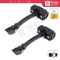 VW Tiguan MK1 5N 2007-2018 5N0839249A İçin 2 EA Arka Sağ ve Sol Kapı Gergi Yayı