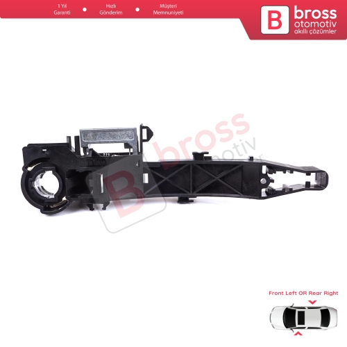 Renault Master MK3 Nissan NV400 Interstar Opel Movano B 806071828R İçin Sol Ön veya Sağ Arka Sürgü Kapı Dış Açma Kolu Desteği