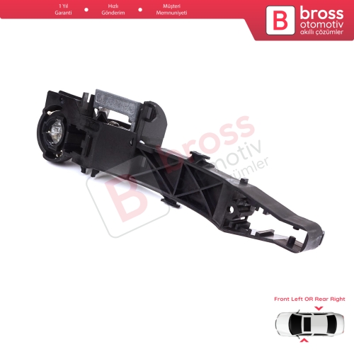 Renault Master MK3 Nissan NV400 Interstar Opel Movano B 806071828R İçin Sol Ön veya Sağ Arka Sürgü Kapı Dış Açma Kolu Desteği