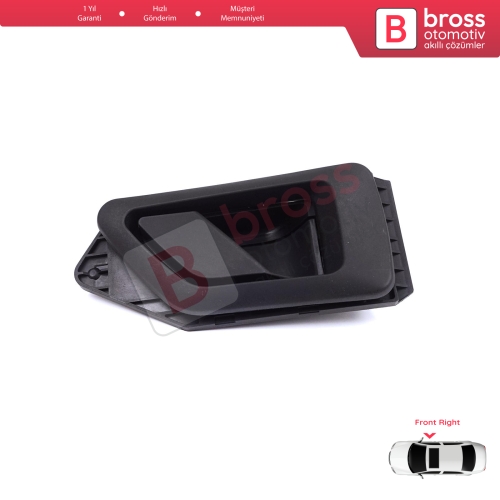 Citroen Berlingo MK1 1996-2011 Peugeot Partner MK1 1996-2015 914395 İçin Ön Sağ Kapı İç Açma Kolu Siyah