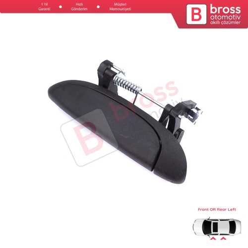 Renault Clio 2 Megane 1 Scenic 1 Symbol Thalia Logan Platina Lada Largus 7700426086 için Sol Kapı Dış Açma Kolu