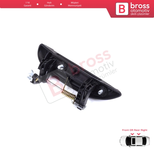 Renault Clio 2 Megane 1 Scenic 1 Symbol Thalia Logan Platina Lada Largus 7700426087 için Sağ Kapı Dış Açma Kolu