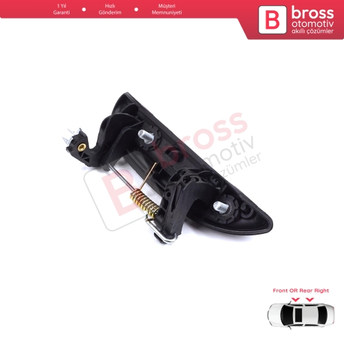 Renault Clio 2 Megane 1 Scenic 1 Symbol Thalia Logan Platina Lada Largus 7700426087 için Sağ Kapı Dış Açma Kolu