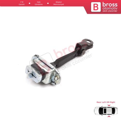 Skoda Fabia MK1 I 6Y 1999-2008 4/5 Kapı Praktik 6Y0839249C İçin Arka Sağ veya Sol Kapı Gergisi