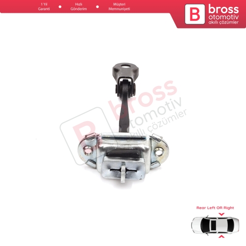 Skoda Fabia MK1 I 6Y 1999-2008 4/5 Kapı Praktik 6Y0839249C İçin Arka Sağ veya Sol Kapı Gergisi