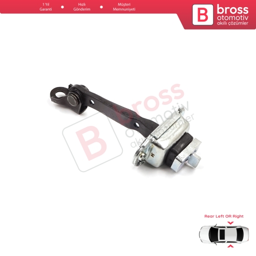 Skoda Fabia MK1 I 6Y 1999-2008 4/5 Kapı Praktik 6Y0839249C İçin Arka Sağ veya Sol Kapı Gergisi