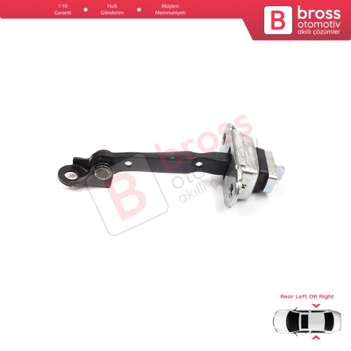 Skoda Fabia MK1 I 6Y 1999-2008 4/5 Kapı Praktik 6Y0839249C İçin Arka Sağ veya Sol Kapı Gergisi