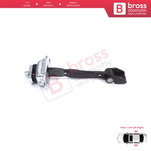 Skoda Octavia MK2 A5 1Z3 1Z5 2004-2013 1Z0839249D İçin Arka Sağ veya Sol Kapı Gergisi
