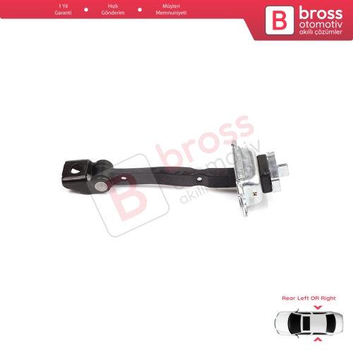 Skoda Octavia MK2 A5 1Z3 1Z5 2004-2013 1Z0839249D İçin Arka Sağ veya Sol Kapı Gergisi