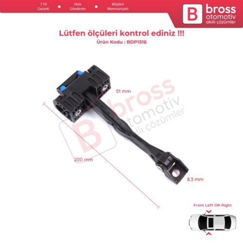 Seat Leon MK3 5F ST 5F1 5F8 2012-2020 5F4837203A İçin Ön Sağ veya Sol Kapı Gergisi