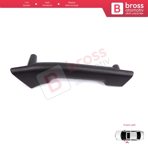 Renault Master MK3 Nissan NV400 Interstar Opel Movano B 8200730608 İçin Ön Sol İç Kapı Çekme Kolçak Tutamak Kolu Siyah