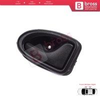 Renault Clio 2 Scenic Megane 1 Trafic Master 2 Mascott Logan 1 Movano Vivaro A Interstar Primastar 1 Daily 7700434717 İçin Siyah Sağ Kapı İç Açma Kolu Kancalı Tip