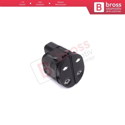 Ford Fiesta MK5 JH JD Fusion JU Tourneo Connect MK1 Transit V347 V348 6S6T14529AB İçin Sol Ön Kapı Cam İkili Açma Düğmesi