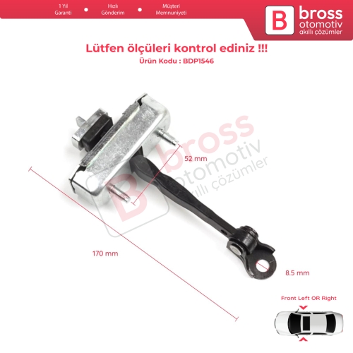 Toyota Sequoia MK2 XK60 2008-2022 Tundra MK2 XK50 2007-2021 4-Kapı 68620-0C023 İçin Ön Sağ veya Sol Kapı Gergisi