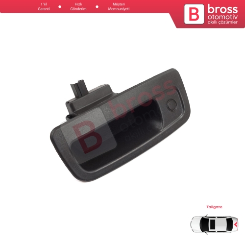 Renault Kangoo MK2 Express FW Be Bop KW Mercedes Citan W415 8200497807 için Tek Kapı Arka Bagaj Açma Kolu Siyah