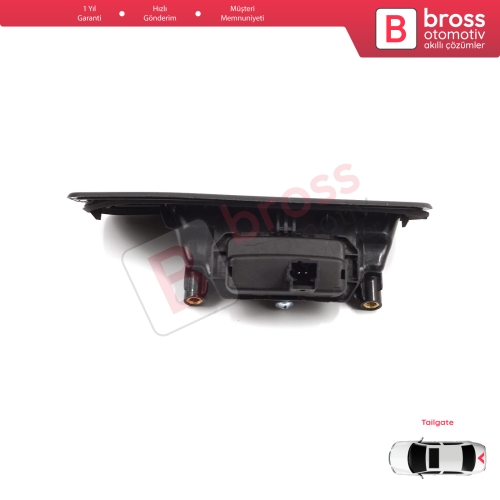 Renault Kangoo MK2 Express FW Be Bop KW Mercedes Citan W415 8200497807 için Tek Kapı Arka Bagaj Açma Kolu Siyah