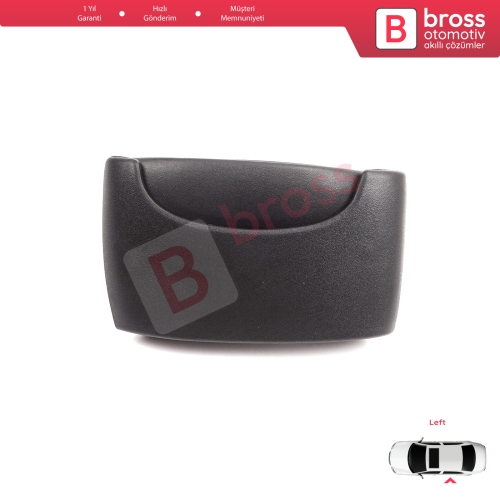 Renault Kangoo KC Express FC Nissan Kubistar MK1 X76 8200107371 için Sol Yan Sürgülü Kapı Dış Açma Kolu Siyah