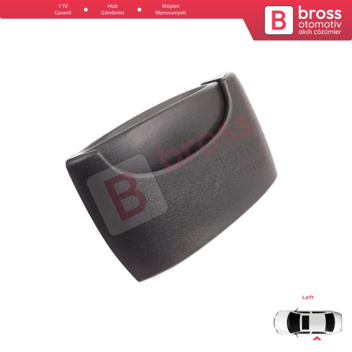 Renault Kangoo KC Express FC Nissan Kubistar MK1 X76 8200107371 için Sol Yan Sürgülü Kapı Dış Açma Kolu Siyah