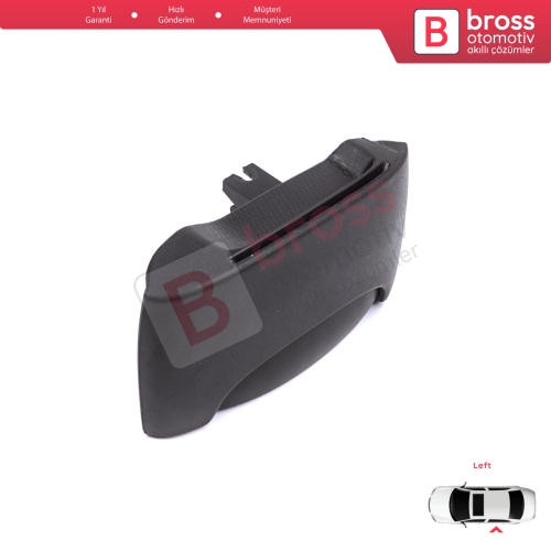 Renault Kangoo KC Express FC Nissan Kubistar MK1 X76 8200107371 için Sol Yan Sürgülü Kapı Dış Açma Kolu Siyah