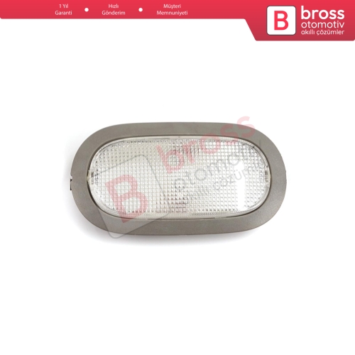 Renault Clio MK1 MK2 Symbol Thalia Nissan Platina Quest Primastar Trafic Vivaro X83 8200543879 için İç Tavan Lambası Gri