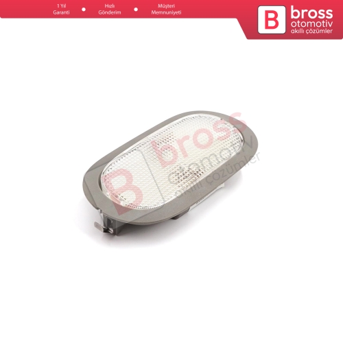 Renault Clio MK1 MK2 Symbol Thalia Nissan Platina Quest Primastar Trafic Vivaro X83 8200543879 için İç Tavan Lambası Gri