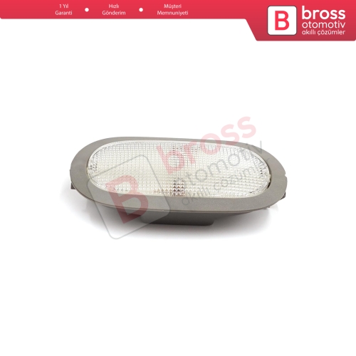 Renault Clio MK1 MK2 Symbol Thalia Nissan Platina Quest Primastar Trafic Vivaro X83 8200543879 için İç Tavan Lambası Gri