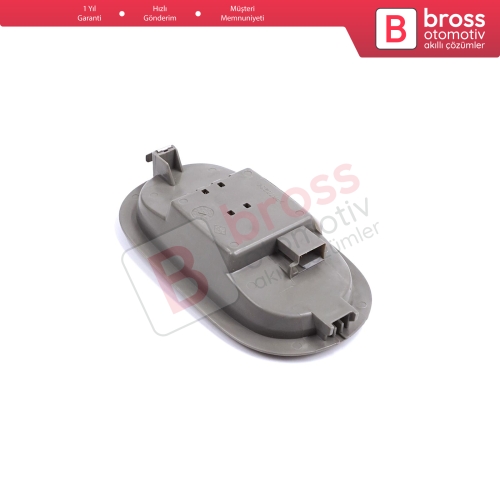 Renault Clio MK1 MK2 Symbol Thalia Nissan Platina Quest Primastar Trafic Vivaro X83 8200543879 için İç Tavan Lambası Gri