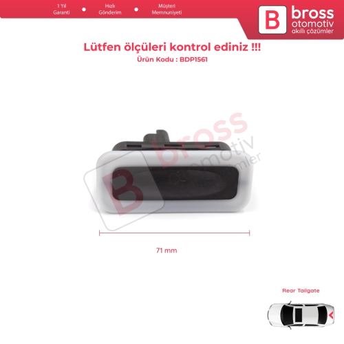 Renault Megane Scenic MK2 3 Clio MK3 MK4 Captur Laguna 3 Modus Twingo 2 8200076256 İçin Bagaj Kilit Açma Düğmesi