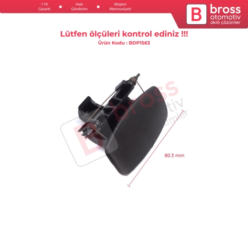 Renault Clio MK2 Faz 2 2001-2003 Symbol Thalia 2008-2012 681083300R için Torpido Kapak Açma Mandalı Yaylı Siyah