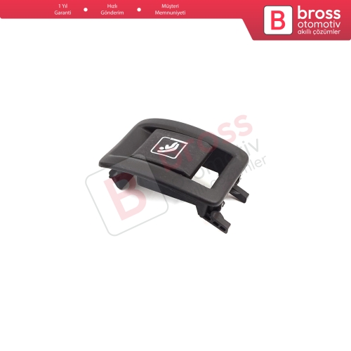 Renault Megane MK4 BFB B9A K9A 2015-On 4/5 Kapı için 1 Adet Arka Çocuk Koltuk Emniyet İsofix Kapağı Plastik Tapa