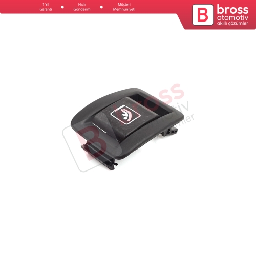 Renault Megane MK4 BFB B9A K9A 2015-On 4/5 Kapı için 1 Adet Arka Çocuk Koltuk Emniyet İsofix Kapağı Plastik Tapa