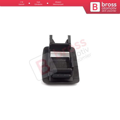 Renault Megane MK4 BFB B9A K9A 2015-On 4/5 Kapı için 1 Adet Arka Çocuk Koltuk Emniyet İsofix Kapağı Plastik Tapa