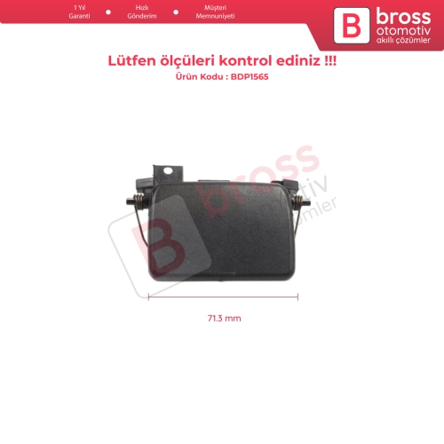 Dacia Logan MK1 LS KS 2004-2008 Makyajsız Kasa 4/5-Kapı 6001548684 için Torpido Kapak Açma Mandalı Yaylı Siyah