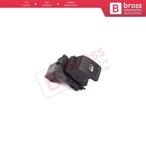 VW Crafter 2 Golf 7 Passat B8 Polo 6 Octavia 4 Superb 3 Leon 3 Ibiza 5 Ateca Audi A1 MK2 5G0959855D İçin Yolcu Kapı Tekli Cam Açma Düğmesi 4 Pin Anahtarı 