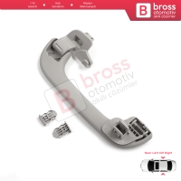 Renault Megane 3 4 Scenic 3 Clio 4 Kadjar Captur  Master 3 Movano 739400011R İçin Arka Kapı Yolcu Tavan El Tutamağı Açık Gri