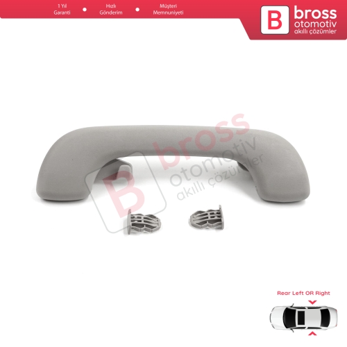 Renault Megane 3 4 Scenic 3 Clio 4 Kadjar Captur  Master 3 Movano 739400011R İçin Arka Kapı Yolcu Tavan El Tutamağı Açık Gri