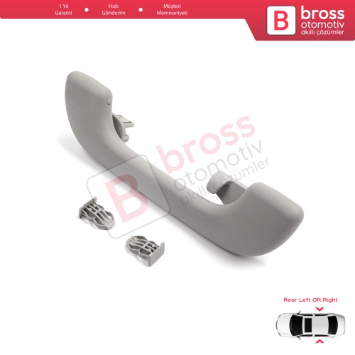 Renault Megane 3 4 Scenic 3 Clio 4 Kadjar Captur  Master 3 Movano 739400011R İçin Arka Kapı Yolcu Tavan El Tutamağı Açık Gri