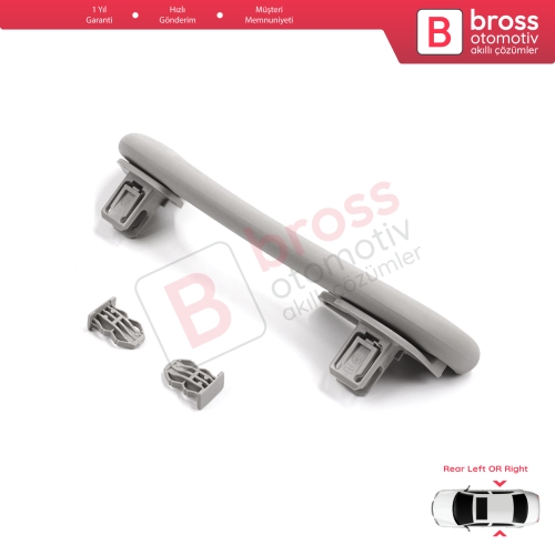 Renault Megane 3 4 Scenic 3 Clio 4 Kadjar Captur  Master 3 Movano 739400011R İçin Arka Kapı Yolcu Tavan El Tutamağı Açık Gri