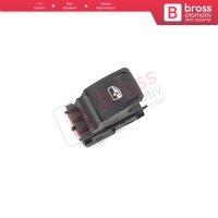 VW Crafter 2 Golf 7 Passat B8 Polo 6 Octavia 4 Superb 3 Leon 3 Ibiza 5 Ateca Audi A1 MK2 5G0959855M İçin Yolcu Kapı Tekli Cam Açma Düğmesi 4 Pin Anahtarı 