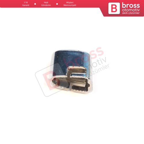 Peugeot 307 3A/C 3E 3H 3B 2000-2012 470198  için Krom Renk Plastik El Fren Düğme Tuş Kapağı