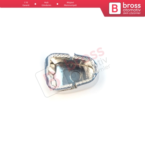 Peugeot 307 3A/C 3E 3H 3B 2000-2012 470198  için Krom Renk Plastik El Fren Düğme Tuş Kapağı