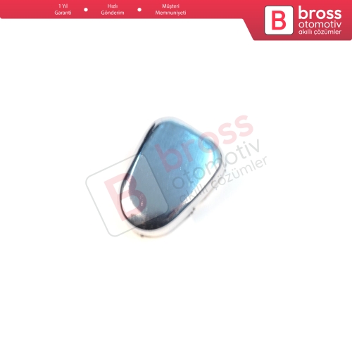 Peugeot 307 3A/C 3E 3H 3B 2000-2012 470198  için Krom Renk Plastik El Fren Düğme Tuş Kapağı