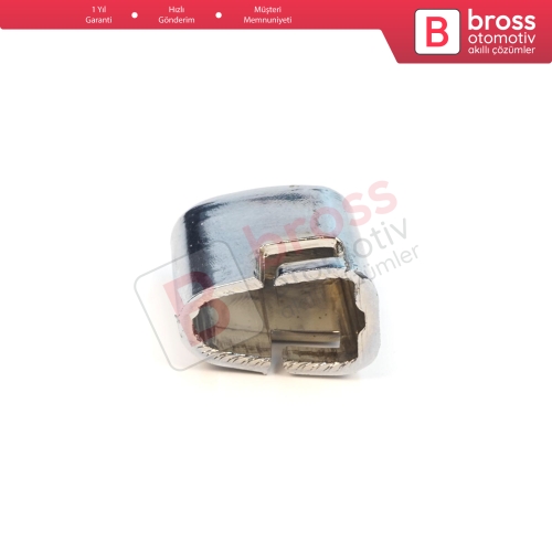 Peugeot 307 3A/C 3E 3H 3B 2000-2012 470198  için Krom Renk Plastik El Fren Düğme Tuş Kapağı