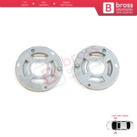 Skoda Kodiaq NS 2016-2024 VW Caddy SA 2015-2020 İçin Sağ Sol Yan Ayna Destek Kovan Alt Parçası