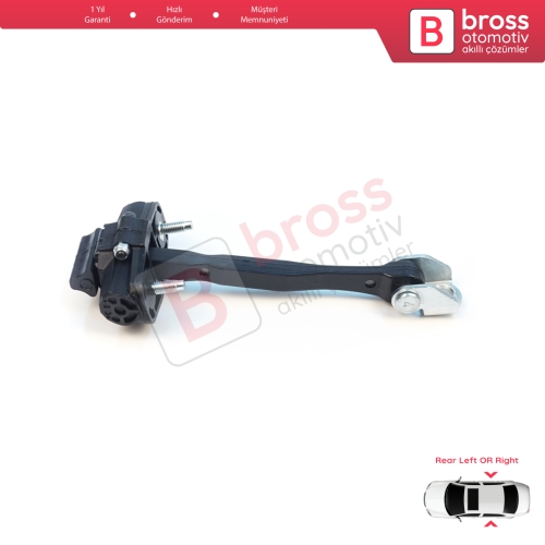 Jeep Renegade BU B1 BV 2014-On 51953322 İçin Arka Sağ veya Sol Kapı Gergisi