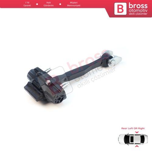 Jeep Renegade BU B1 BV 2014-On 51953322 İçin Arka Sağ veya Sol Kapı Gergisi