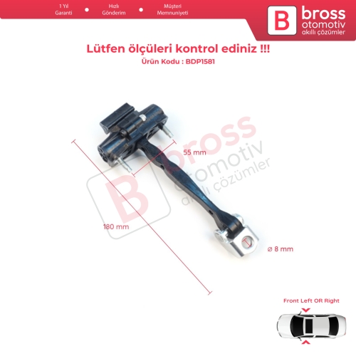 Jeep Compass MK2 MP/552 MP M6 MV M7 2017-On 68242951AB İçin Ön Sağ veya Sol Kapı Gergisi