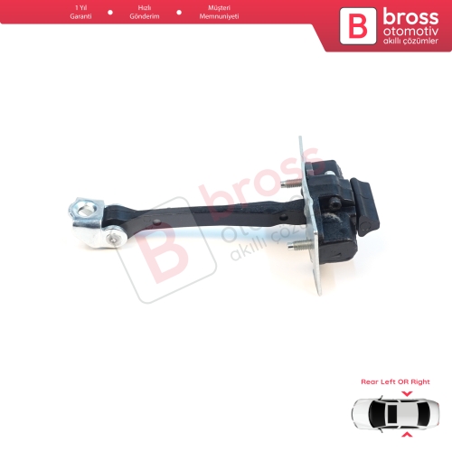 Citroen C-Elysee Peugeot 301 2012-On 9675207680 İçin Arka Kapı Gergi Yayı