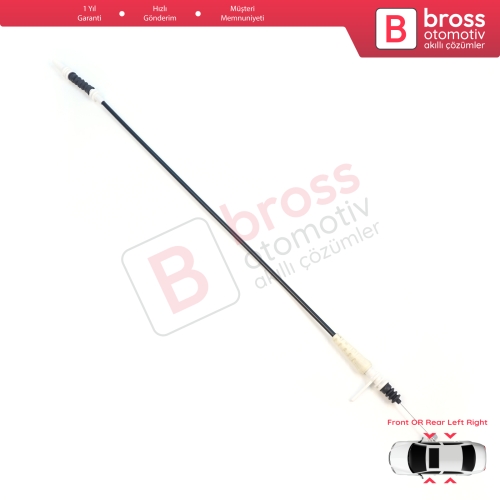 BMW 5 Serisi F10 F11 6 F13 F12 F06 7 F01 F02 F03 F04 51217297439 için Ön veya Arka Dış Kapı Kolu Kilit Açma Teli