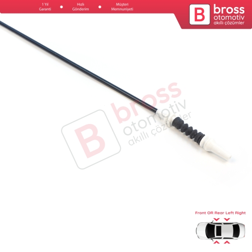 BMW 5 Serisi F10 F11 6 F13 F12 F06 7 F01 F02 F03 F04 51217297439 için Ön veya Arka Dış Kapı Kolu Kilit Açma Teli